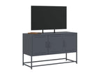 Anthracite TV stand 100.5x39x60.5 cm steel BYKO80557