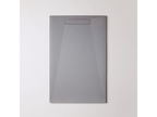 PINPAI extra-flat shower tray - Luxameub Texture in Luxameub Gray Polyester - L160xl90xh2.8cm - Luxameub QZRD43288