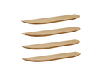 Set of 4 brown fir mobenze shelves 180x3.2cm - Mobenze YFUP69056