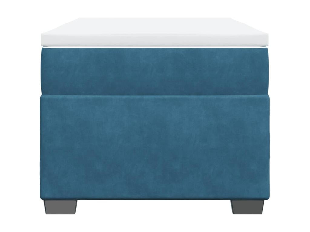 Mobenze bed base with dark blue mattress 100x200 cm OVDJ25657