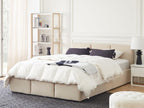 Mobenze bed 140x200 cm Light beige MICJ97877