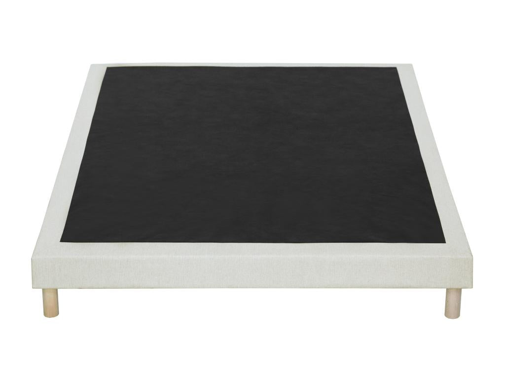 Upholstered decorative bed base 160x200 cm - Beige - Mobenze LSTQ42045