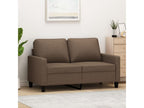 2-seater sofa, brown, 120 cm, fabric, UWDR00015