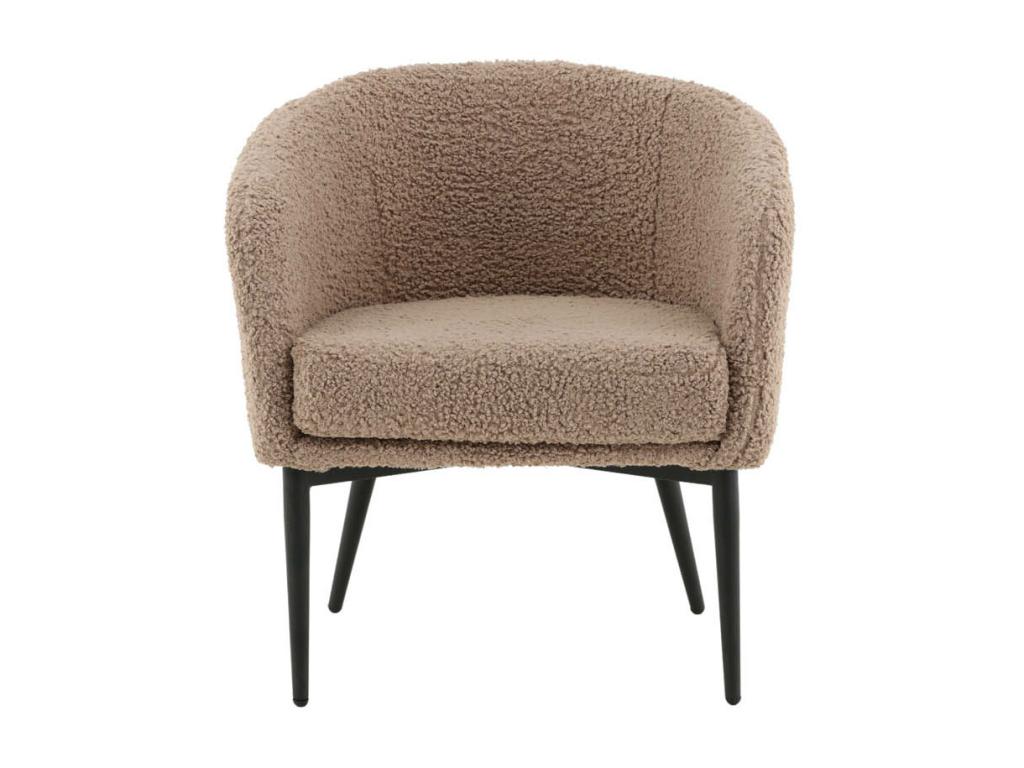 PINPAI Armchair 70cm Brown XIRB60266