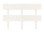 White Headboard 138x3x81 cm Solid Pine Mobenze YUHA17727