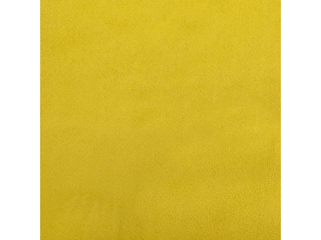 2-seater sofa with decorative yellow cushions, 140 cm, Mobenze SNQL64840