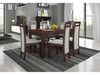 Mobenze Chair, Dark Walnut and Mobenze Fabric, Fabric 27126 WKWY61018