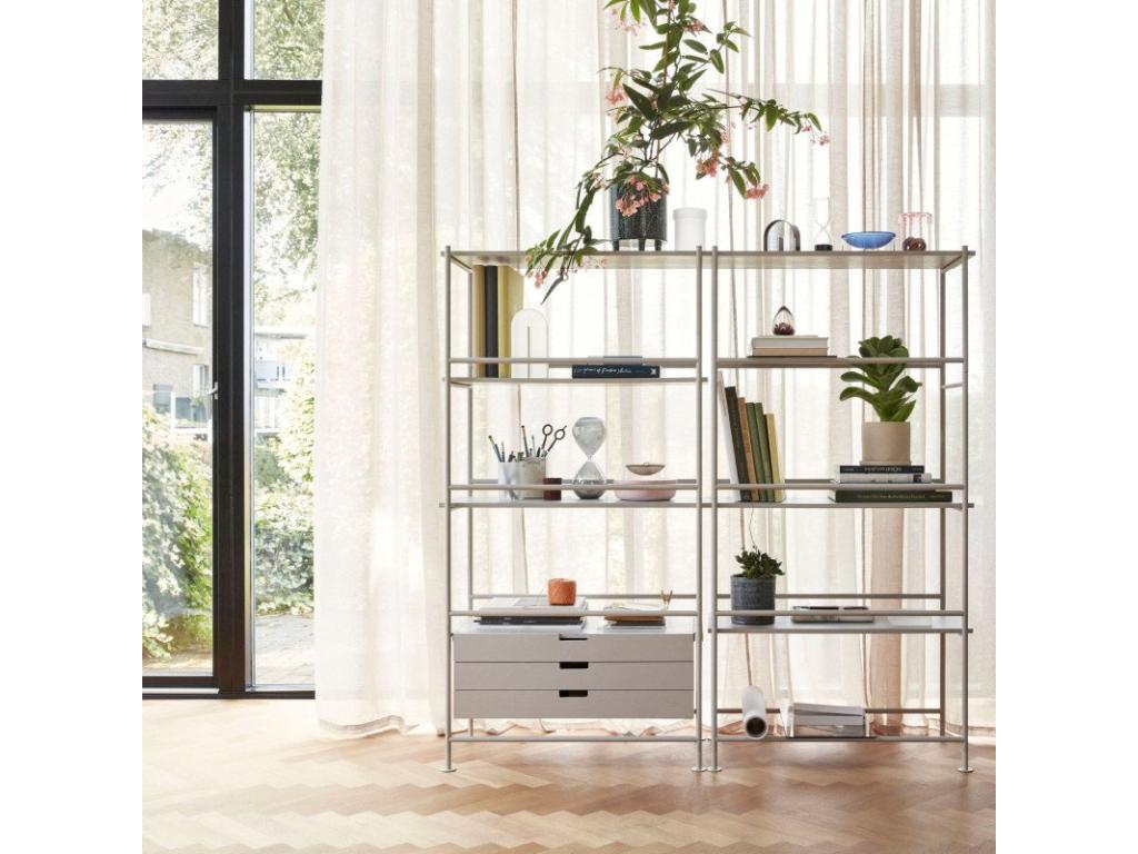 Modern light metal shelf Luxameub DKNP93599