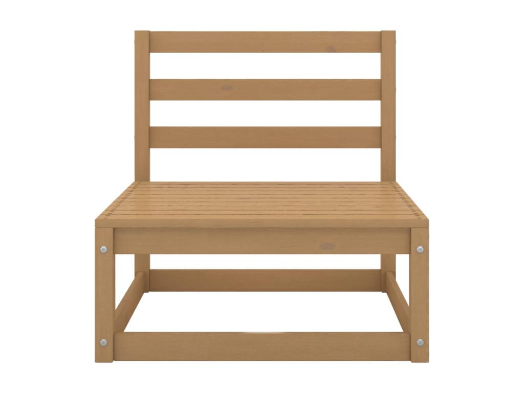 8-piece garden furniture set, honey brown, solid pine mobenze, VGCP80756