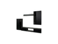 Mobenze 240cm Black TV Unit Set CAEK29835