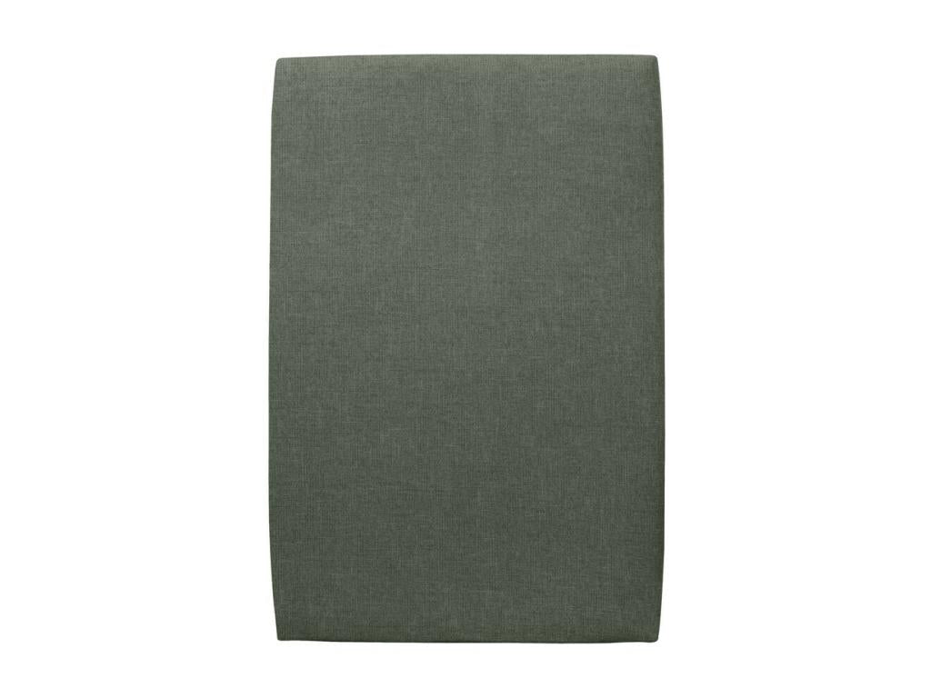 Upholstered Headboard, Green Fabric, 90cm Wide - 10cm Thick, Padded, TCQN98923