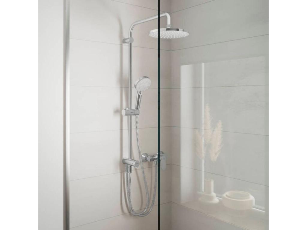 Luxameub Shower Column, Luxameub Blend Varnish 200 Chrome, PINPAI Cleaner WLUC26537