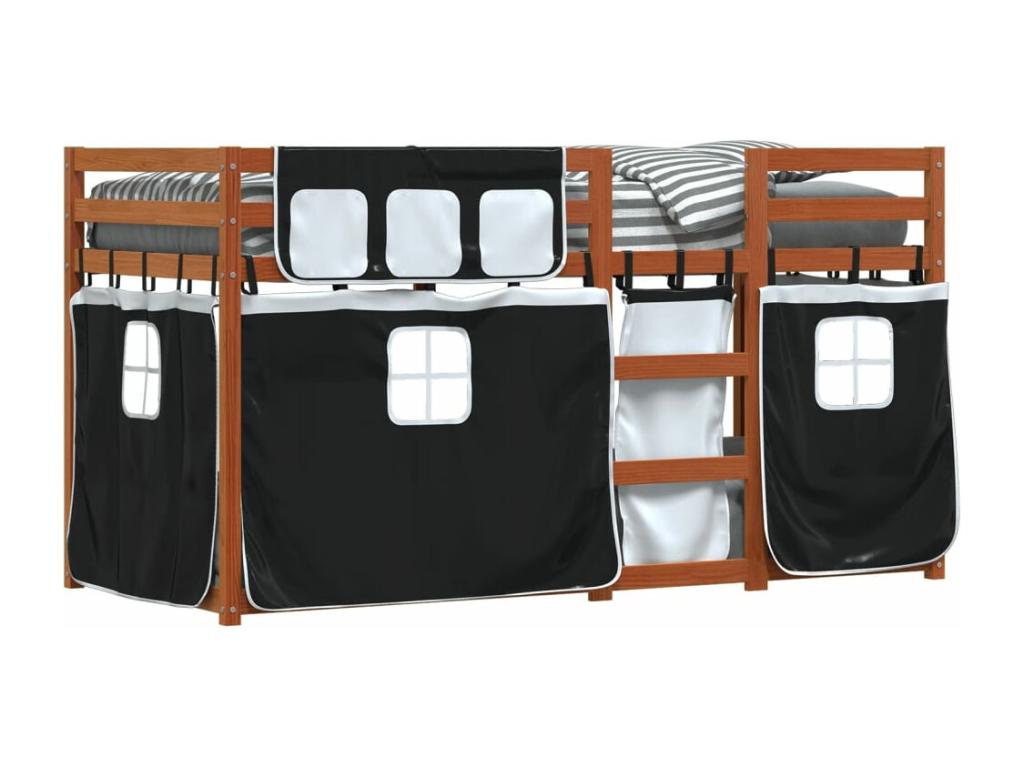 Bunk bed without mattress 75x190 cm Solid pine mobenze RRAB19106