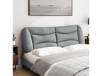 Light grey headboard cushion 160 cm fabric MLCF57613