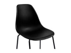 Mobenze Black Bar Stools - Set of 4 NFUJ95937
