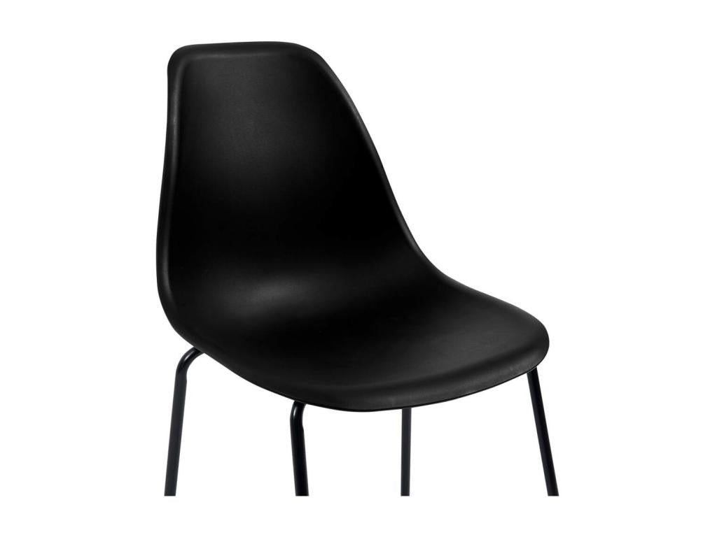 Mobenze Black Bar Stools - Set of 4 NFUJ95937