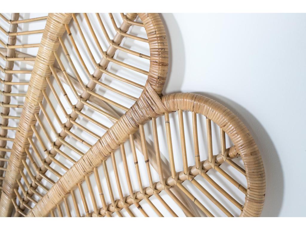 Rattan headboard 165 cm Organic Mobenze TWSP54424
