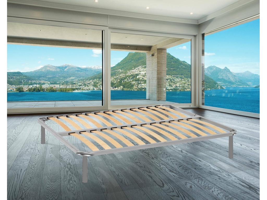 Double Mobenze Bed Base Orthopedic Mobenze Bed Base Made in Italy 160x190h 31 cm WLRP02557