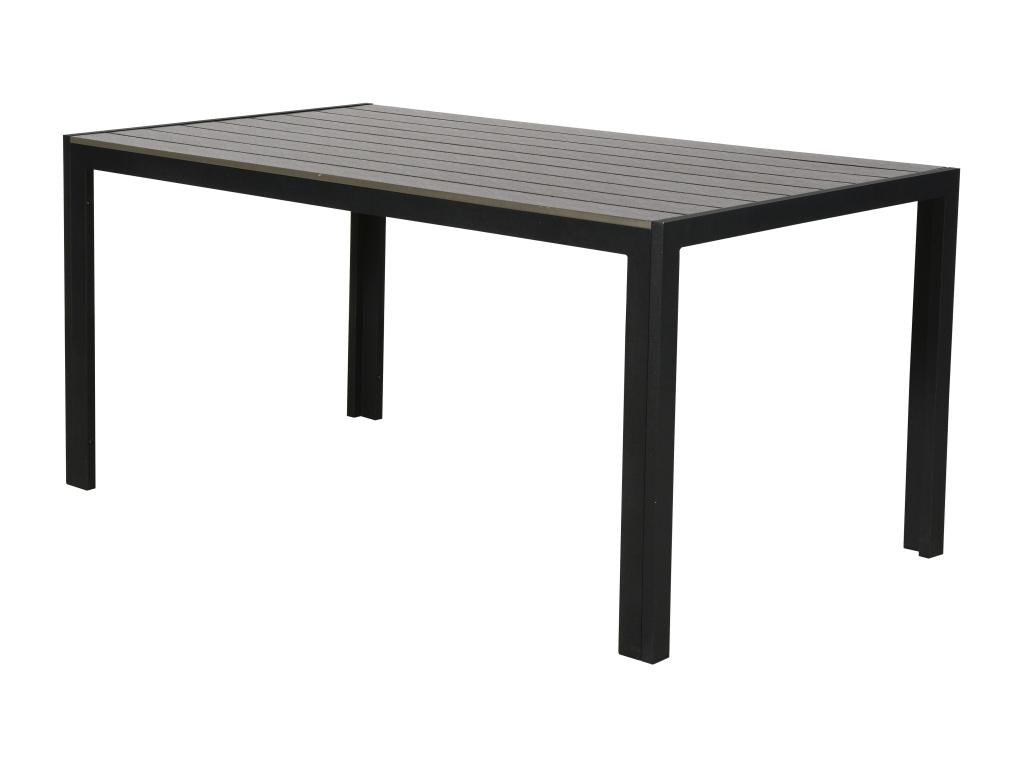 Mobenze Garden Table 150 cm Black/Grey. WGNG27283