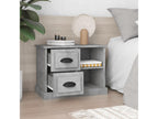 Concrete grey bedside table 60x35.5x45 QJZD36076
