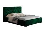 Mobenze Upholstered Bed 180x200 Mobenze - Double Bed with Storage Bed 140x200 cm Green Mobenze 19 PTBG27480