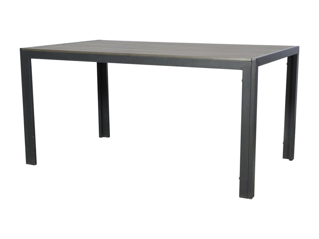Mobenze Garden Table 150 cm Black/Grey. WGNG27283