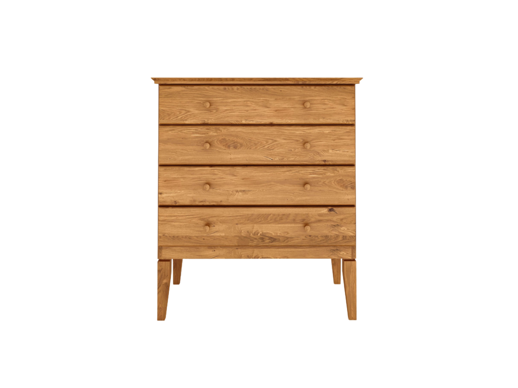 Mobenze - Chest of drawers in natural oiled wild oak HOHF32505
