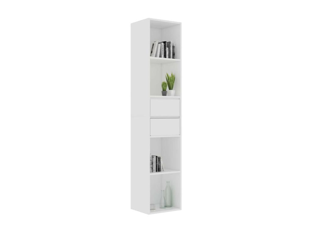 White bookcase 36x30x171 ZTNA13910