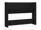 Wall-mounted shoe cabinet, black, 80x18x60 cm, OGJB05030