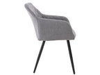 Gondola chair - Fabric / Metal - Grey - Mobenze BAJF70166