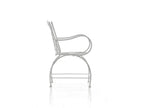 Garden chairs - Metal / Metal - Antique white - Luxameub RNMW86203