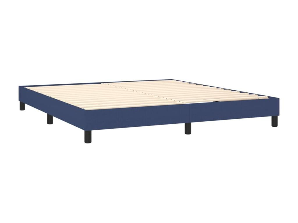 Mobenze bed base with blue LED mattress 180x200 Fabric QBRC68116