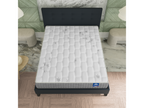 Mattress and headboard set, 160x200 cm, 25cm thick, memory foam, MVVT03308