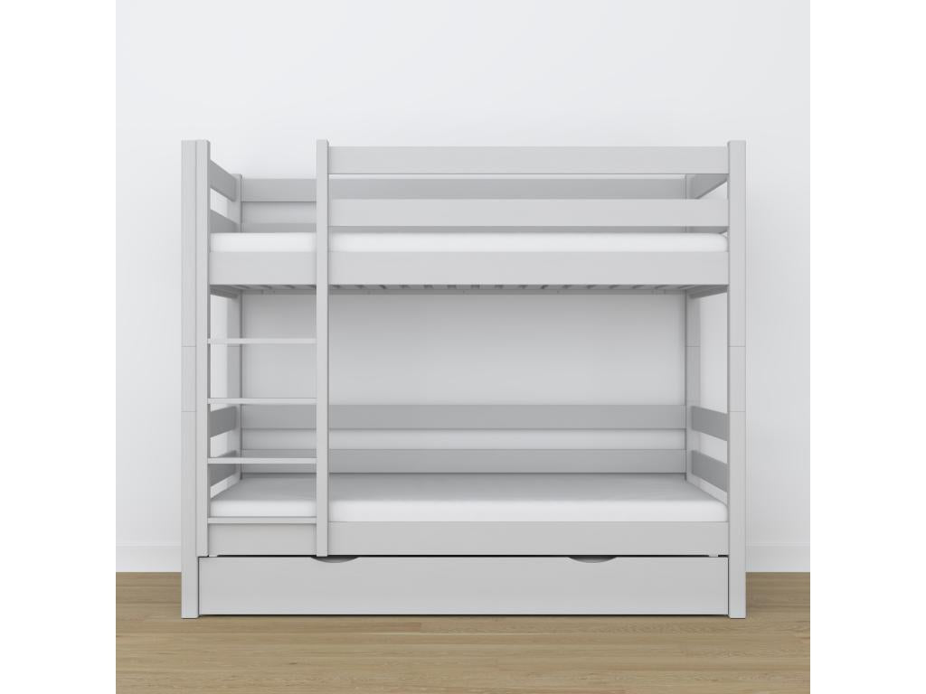 Mobenze bunk bed - with drawer for mattress N01 Grey 120x190 UCEA87063
