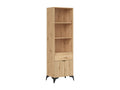 Mao Wood Bookcase with 1 Door and 1 Drawer FKBU04797