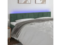 Dark Green LED Headboard 200x5x78-88 Mobenze DYPE21606
