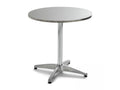 Round aluminum garden table LVUP35196