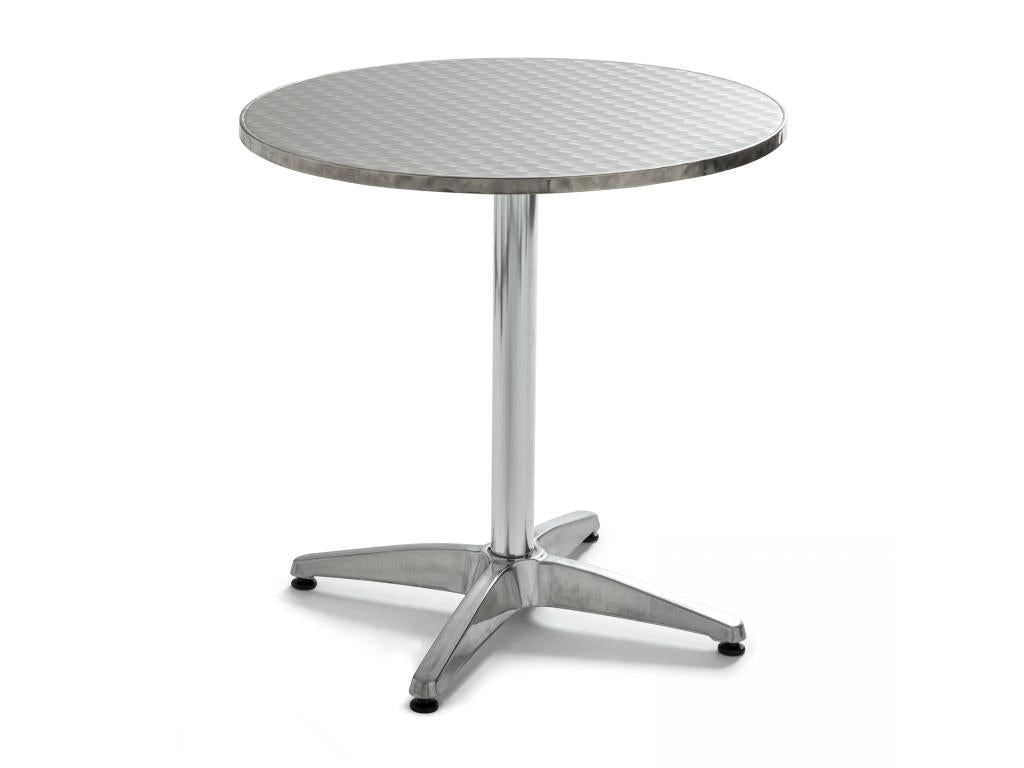 Round aluminum garden table LVUP35196