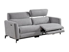 Luxameub - Luxameub 3-Seater Electric Sofa, Dark Grey KSTO10443