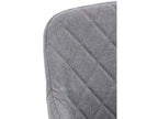 Gondola chair - Fabric / Metal - Grey - Mobenze BAJF70166