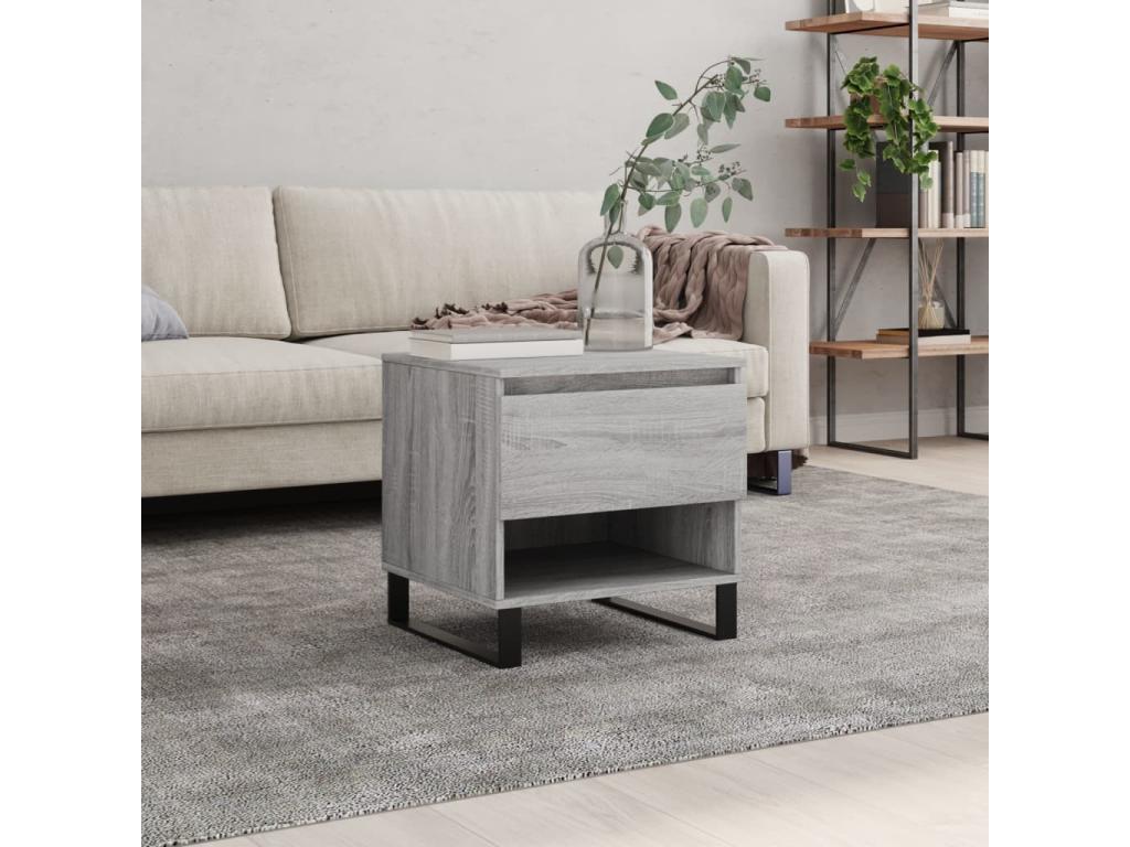 Mobenze coffee table, grey, 50x46x50 cm, Mobenze engineering BZNO00285