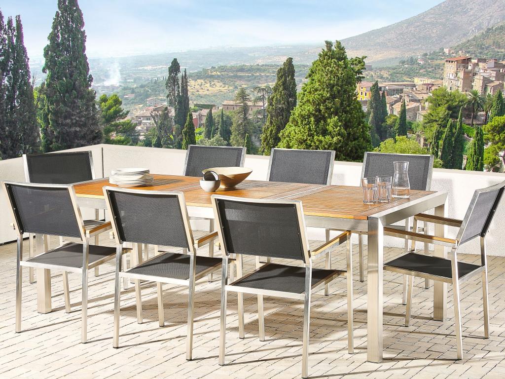 Mobenze Brown Garden Table Mobenze INXG36814