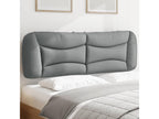 Light grey headboard cushion 160 cm fabric MLCF57613