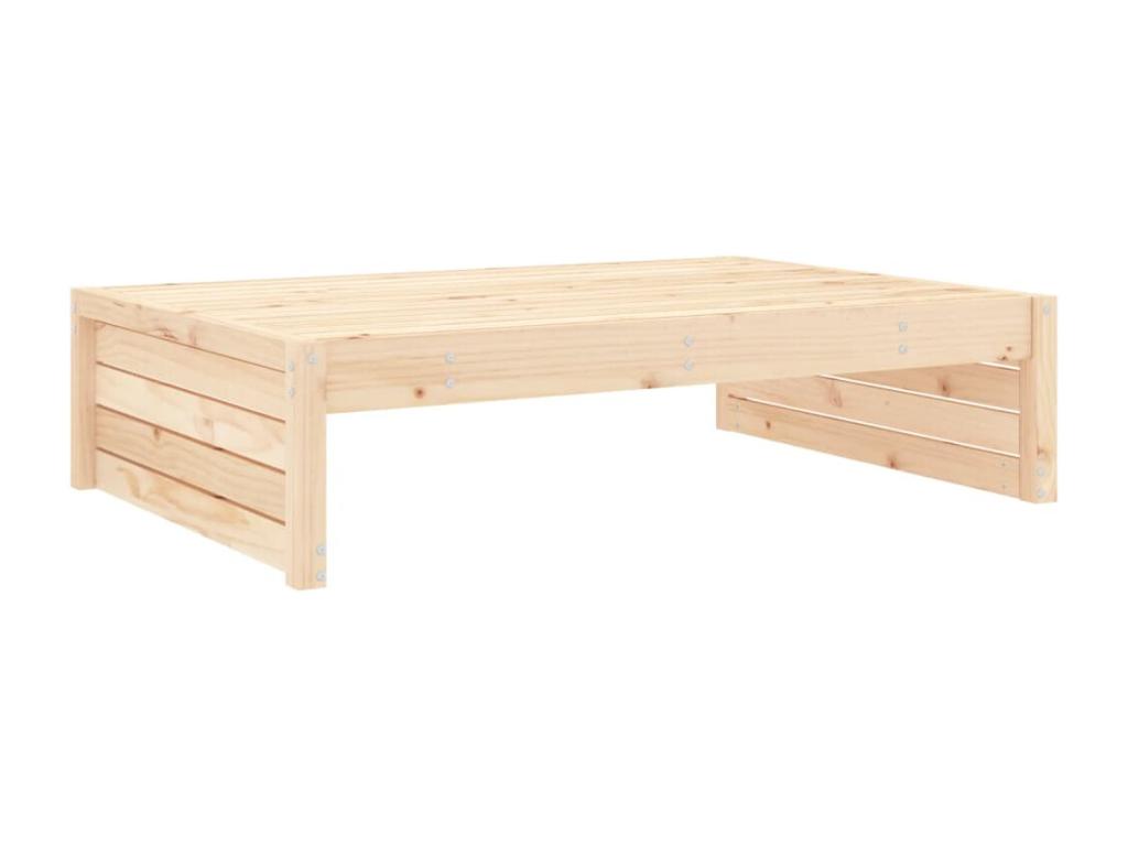 Garden footrest 120x80 cm Mobenze solid pine HMWY09487