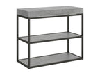 Extendable console table 90x40/300 cm Mobenze Concrete Grey Anthracite frame VLFT02684