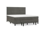 Mobenze bed base and mattress, dark grey, 160x200 cm, Mobenze FVWN43623