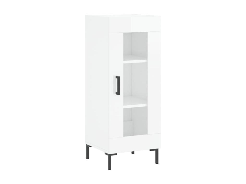 Glossy white sideboard 34.5x34x90 cm Mobenze engineering XZDS50161