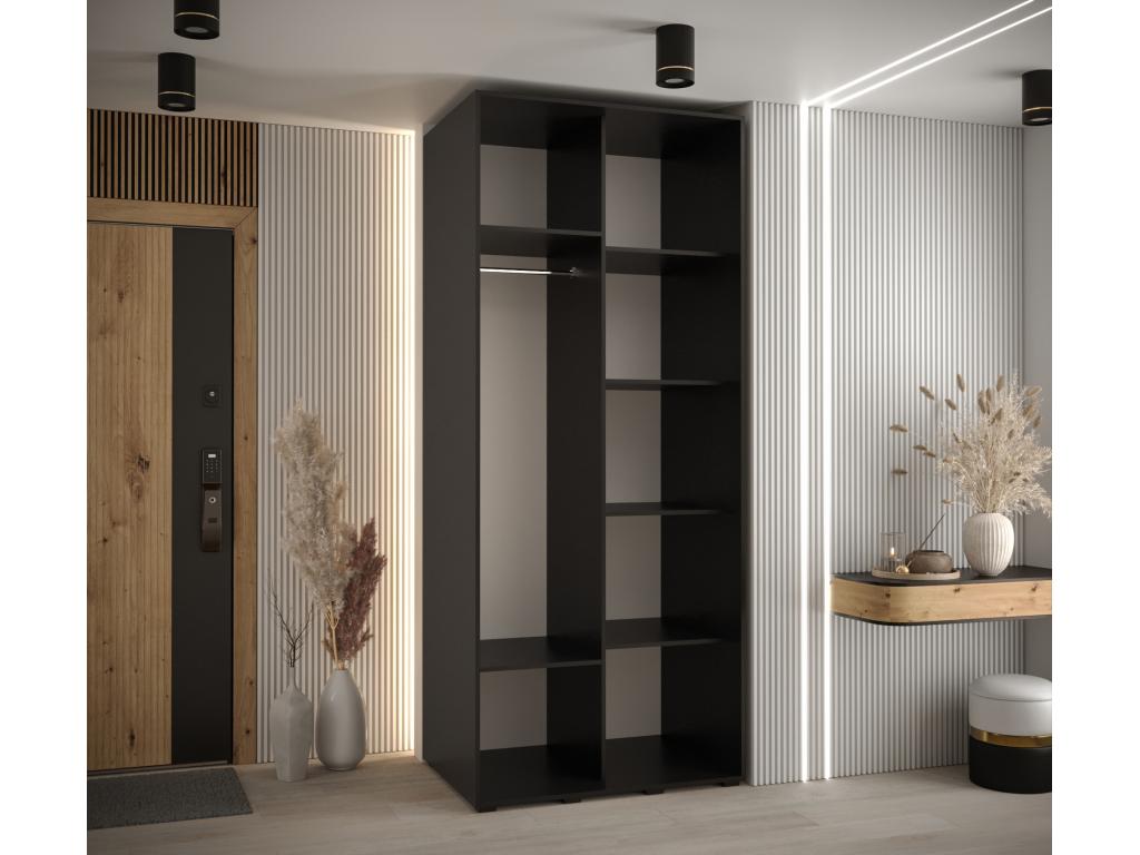 Luxameub 12 Sliding Door Wardrobe 235.2/100/60 2 Doors KEIM68910