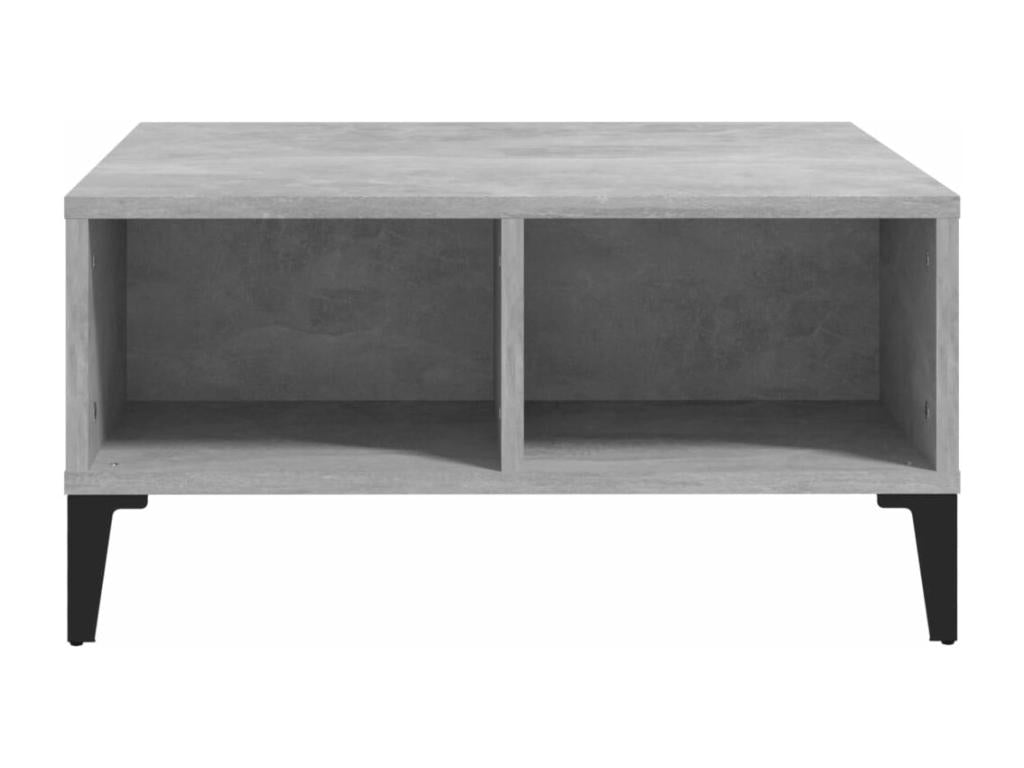Concrete grey coffee table 60x60x30 cm Mobenze engineering ZJBE01949