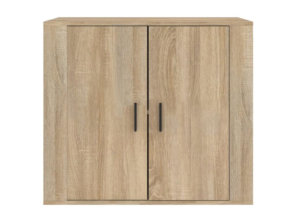 Luxameub Oak Buffet 80x33x70 cm Engineered Wood BCIR46037